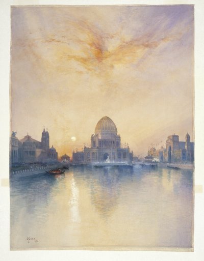 Chicago Wereldtentoonstelling, 1894 door Thomas Moran